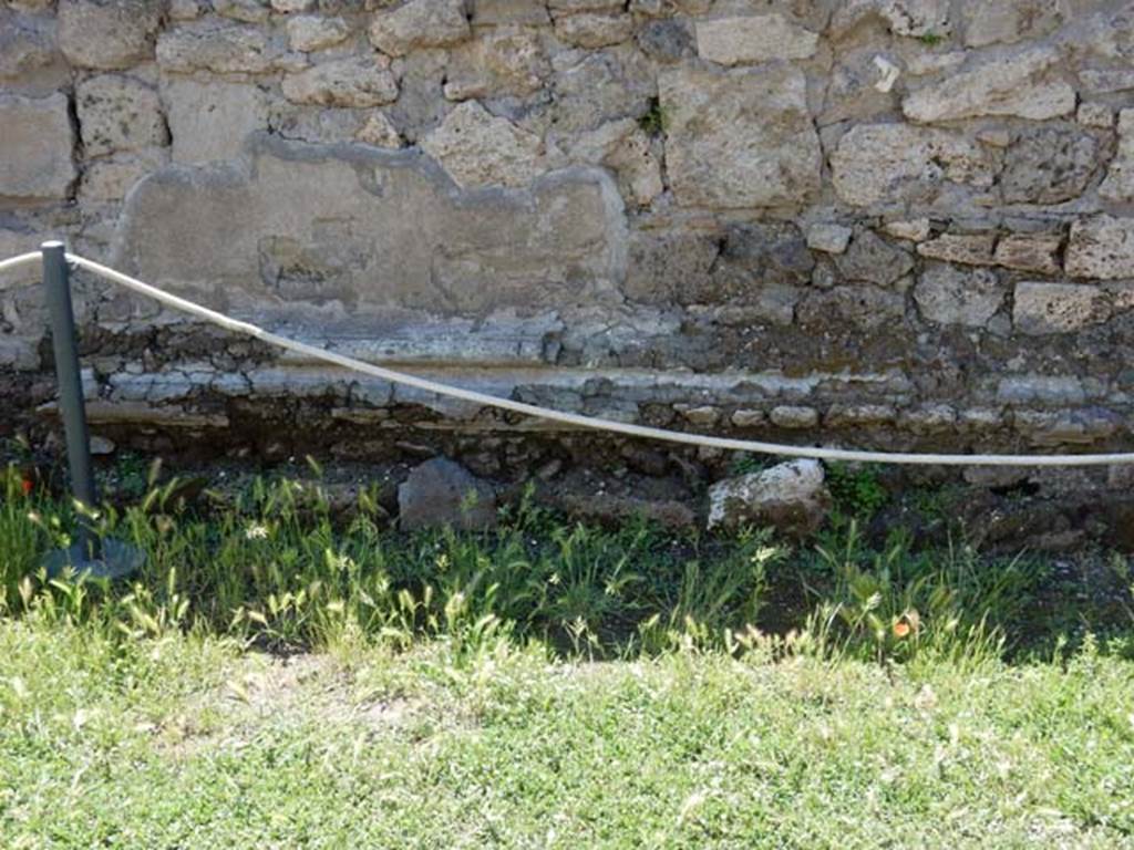VII.7.32 Pompeii. May 2018. Foundations on north side. Photo courtesy of Buzz Ferebee.