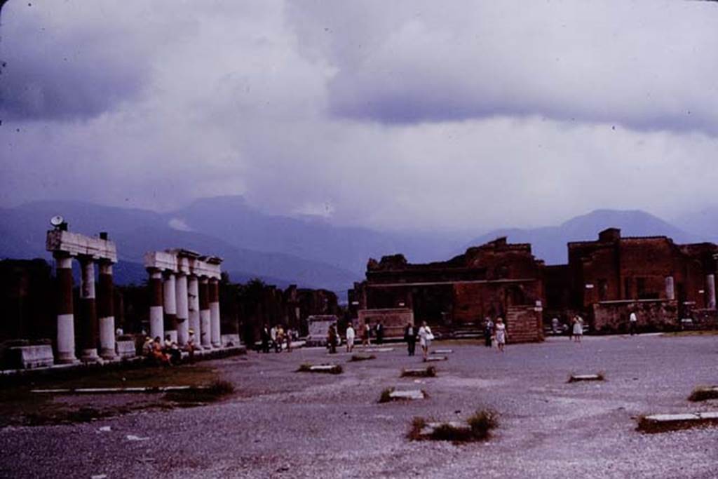 VII.8 Pompeii. 1964. Looking south along east side. Photo by Stanley A. Jashemski.
Source: The Wilhelmina and Stanley A. Jashemski archive in the University of Maryland Library, Special Collections (See collection page) and made available under the Creative Commons Attribution-Non Commercial License v.4. See Licence and use details. J64f0996