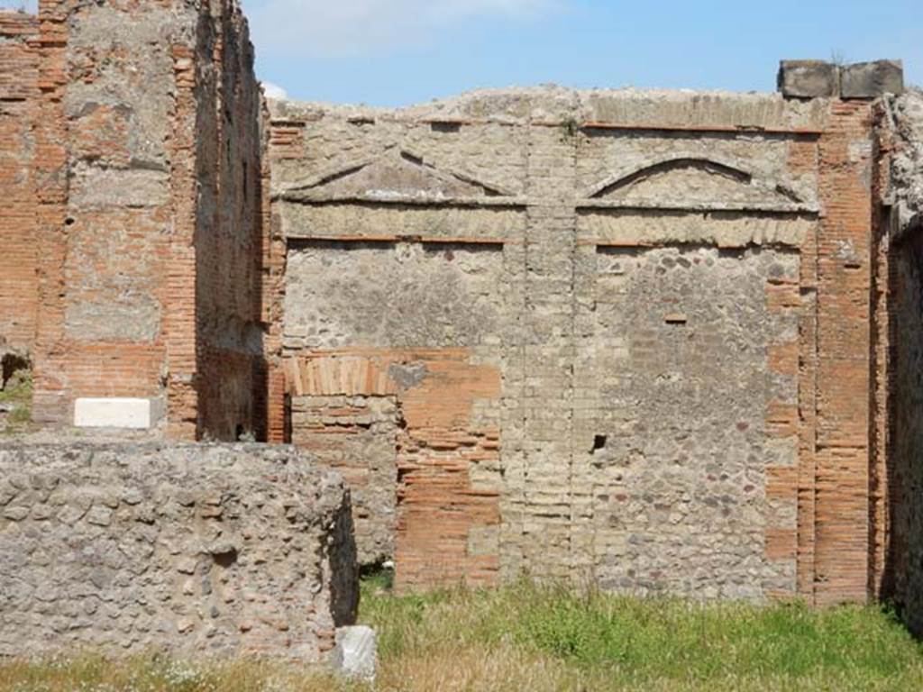 VII.9.2 Pompeii, May 2018. Looking towards east wall between cella and south wall, on right. 
Photo courtesy of Buzz Ferebee.