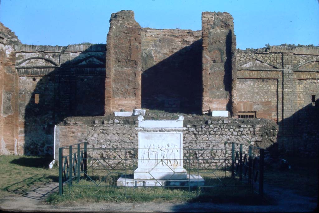 VII.9.2 Pompeii. 4th December 1971. Looking east. 
Photo courtesy of Rick Bauer, from Dr George Fay’s slides collection.
