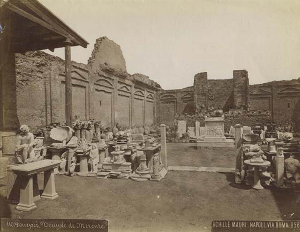 VII.9.2 Pompeii. Late 19th century photograph by Mauri, no. 110. Photo courtesy of Rick Bauer.