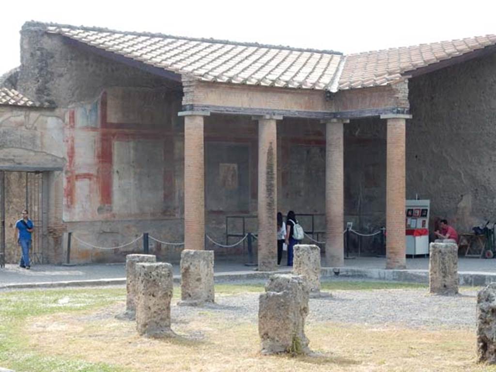 VII.9.7 Pompeii. May 2015. Looking towards north-west corner. Photo courtesy of Buzz Ferebee.