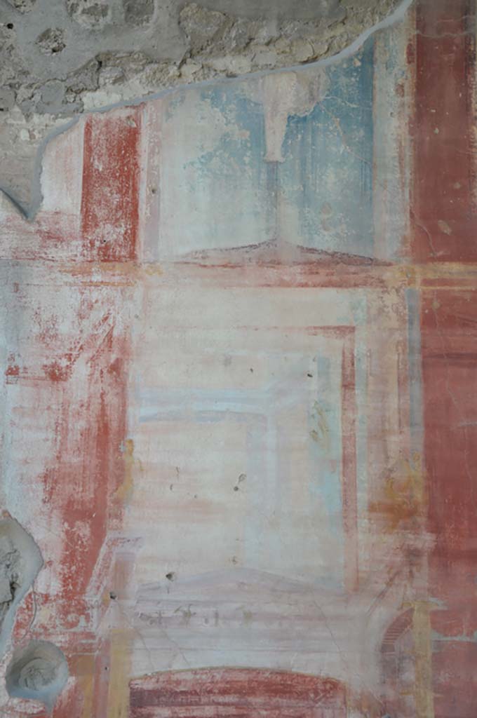 VII.9.7/8 Pompeii. July 2017. Upper west wall.
Foto Annette Haug, ERC Grant 681269 DÉCOR.