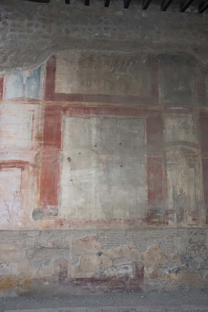 VII.9.7/8 Pompeii. October 2017. West wall.
Foto Annette Haug, ERC Grant 681269 DÉCOR.