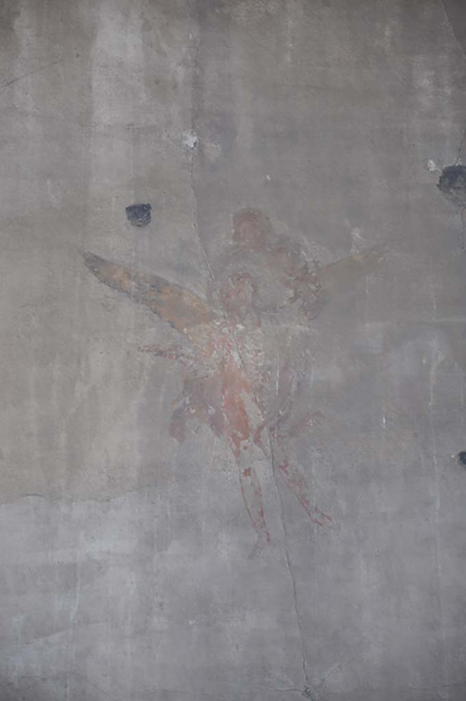 VII.9.7/8 Pompeii. July 2017. Detail of painting from west wall.
Foto Annette Haug, ERC Grant 681269 DÉCOR.