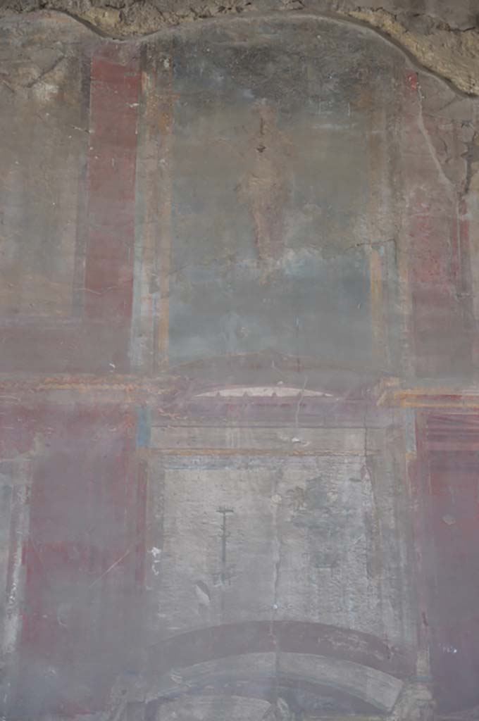 VII.9.7/8 Pompeii. July 2017. Upper painting on west wall.
Foto Annette Haug, ERC Grant 681269 DÉCOR.