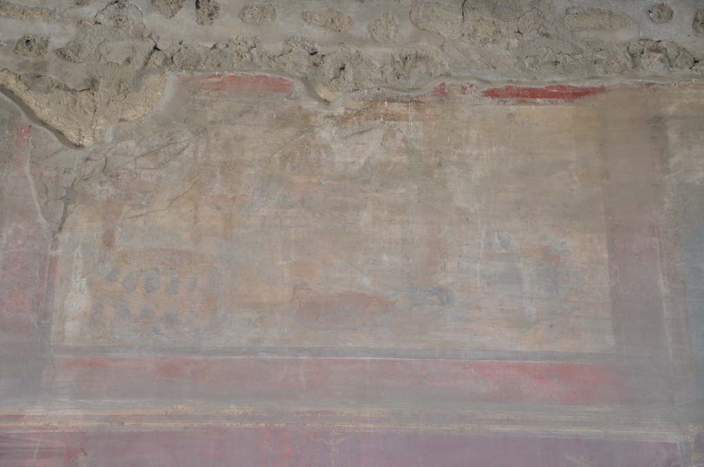 VII.9.7/8 Pompeii. July 2017. Detail from upper centre panel.
Foto Annette Haug, ERC Grant 681269 DÉCOR.