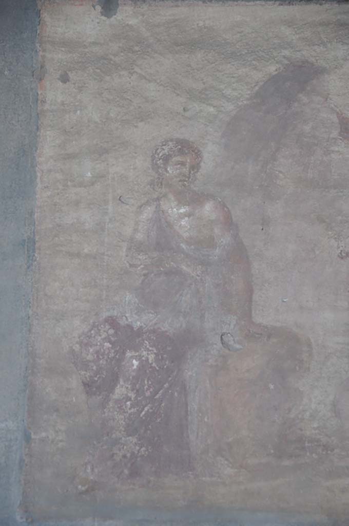 VII.9.7/8 Pompeii. July 2017. Detail of Io, from painting of Io listening to Argo or Argus.
Foto Annette Haug, ERC Grant 681269 DÉCOR.