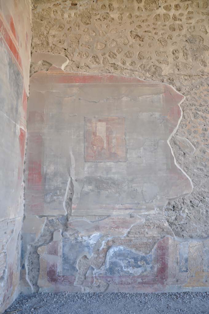 VII.9.7/8 Pompeii. July 2017. North wall in north-west corner.
Foto Annette Haug, ERC Grant 681269 DÉCOR.