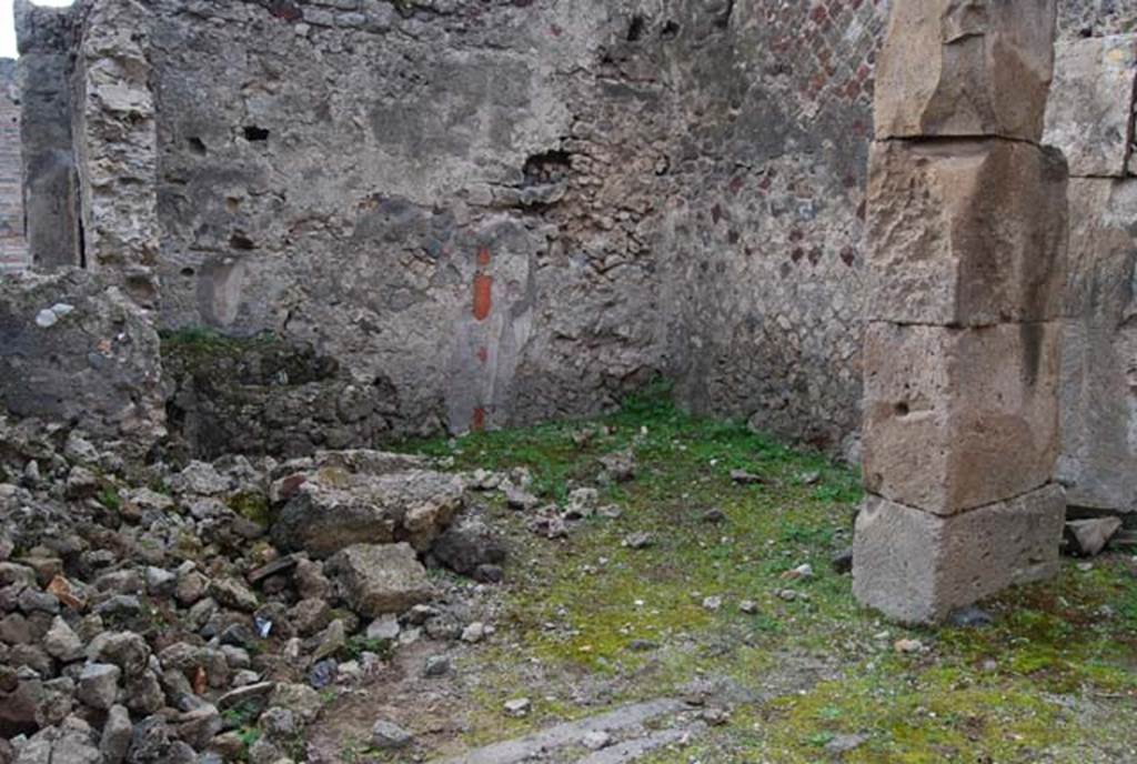 VII.9.46 Pompeii. February 2008. Looking towards the south-west corner. Photo courtesy of Nicolas Monteix.