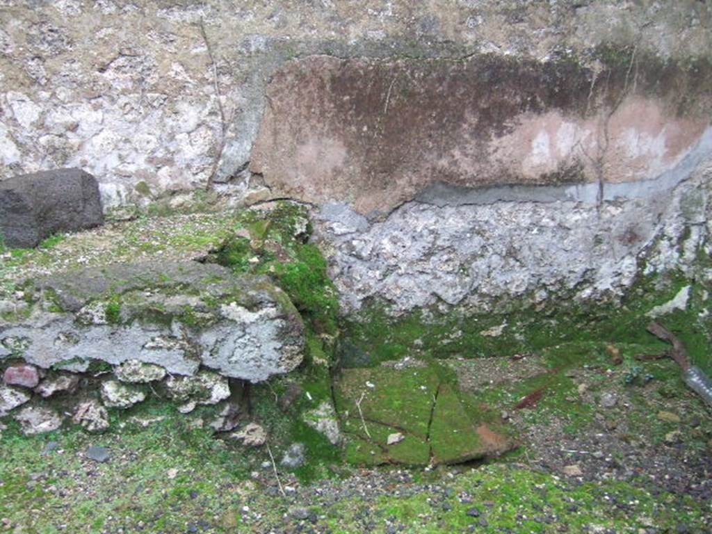 VII.11.2 Pompeii. December 2005. Kitchen and latrine.