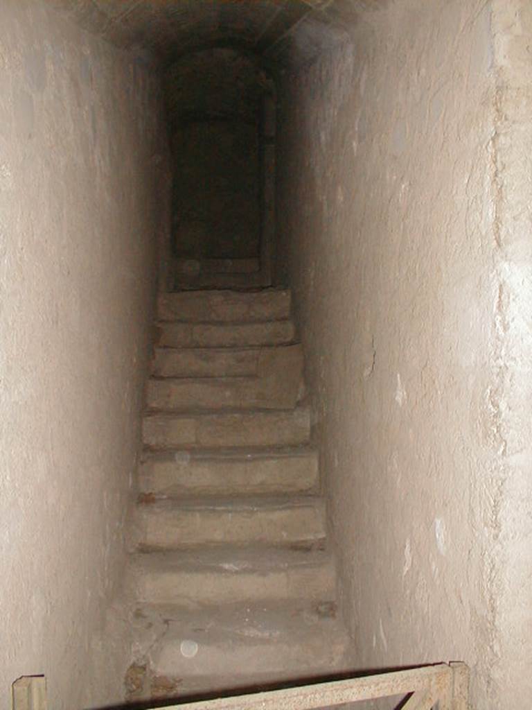 VII.16.17-22 Pompeii.  December 2007. Staircase.