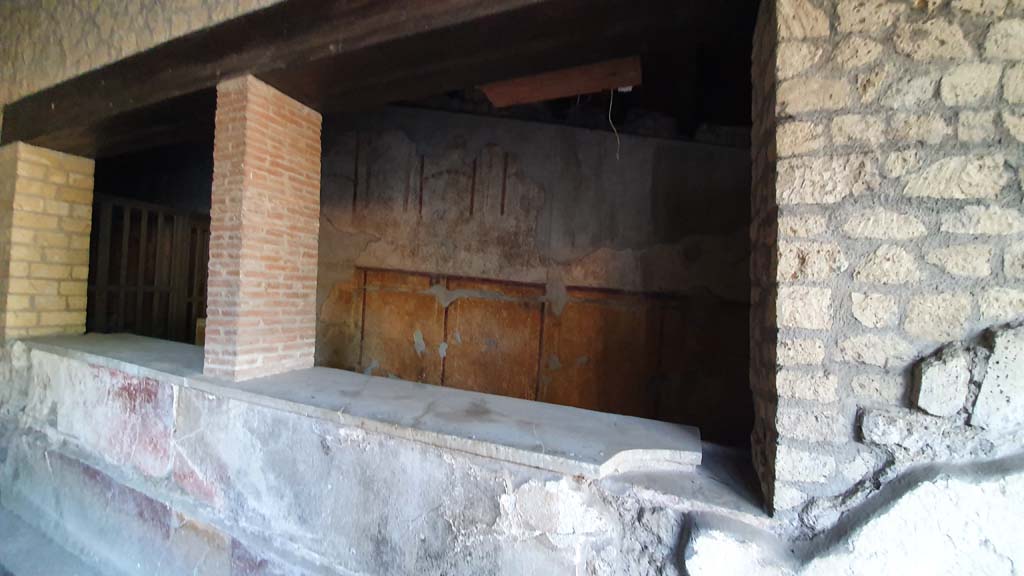 VII.16.a Pompeii. August 2021. Corridor B, looking towards south side 
Foto Annette Haug, ERC Grant 681269 DÉCOR.