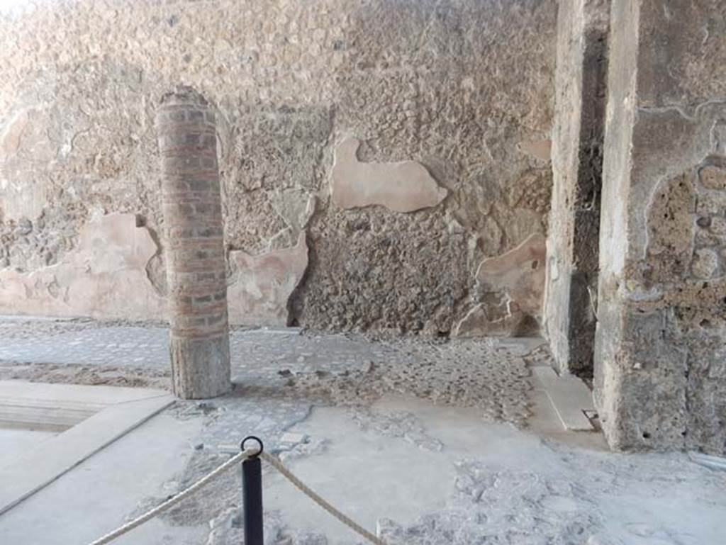 VIII.2.1 Pompeii. May 2018. Looking west across atrium towards doorway to room in north-west corner. Photo courtesy of Buzz Ferebee.