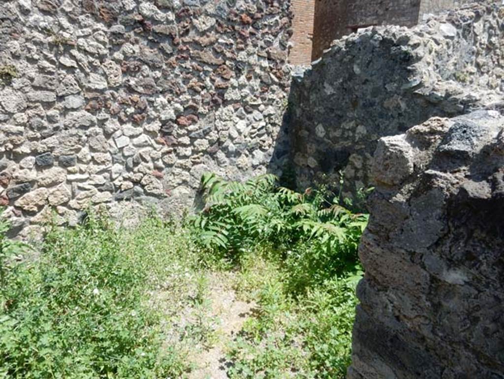 VIII.2.3 Pompeii. May 2018. Small room at end of corridor, looking through doorway towards east wall and south-east corner. 
Photo courtesy of Buzz Ferebee.