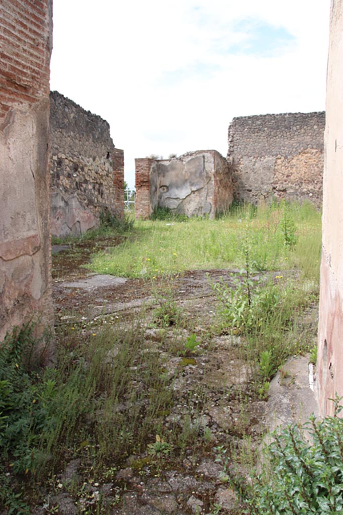 VIII.2.18 Pompeii. May 2024. 
South side of atrium with doorway to VIII.2.20. Photo courtesy of Klaus Heese.