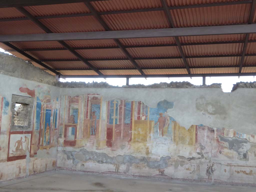 VIII.2.23 Pompeii. January 2017. East and south walls.
Foto Annette Haug, ERC Grant 681269 DÉCOR.
