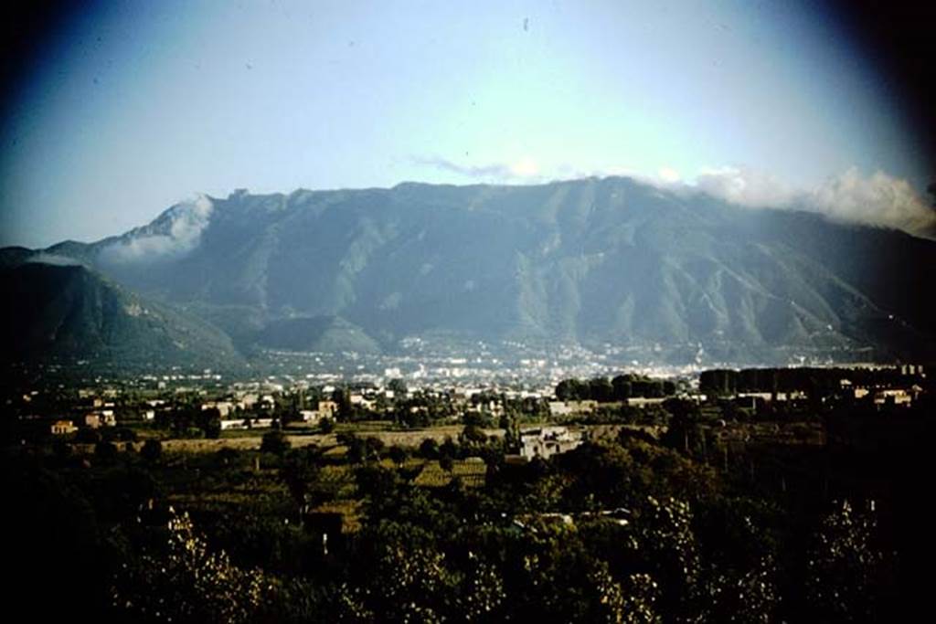 VIII.2.26 Pompeii. 1959. View from VIII.2 that would have been enjoyed by the ancients, looking south. Photo by Stanley A. Jashemski.
Source: The Wilhelmina and Stanley A. Jashemski archive in the University of Maryland Library, Special Collections (See collection page) and made available under the Creative Commons Attribution-Non Commercial License v.4. See Licence and use details.
J59f0244