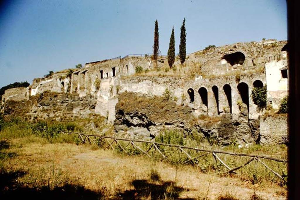 VIII.2, Pompeii. 1959. Looking west along the rear from near VIII.2.34. Photo by Stanley A. Jashemski.
Source: The Wilhelmina and Stanley A. Jashemski archive in the University of Maryland Library, Special Collections (See collection page) and made available under the Creative Commons Attribution-Non Commercial License v.4. See Licence and use details.
J59f0412
