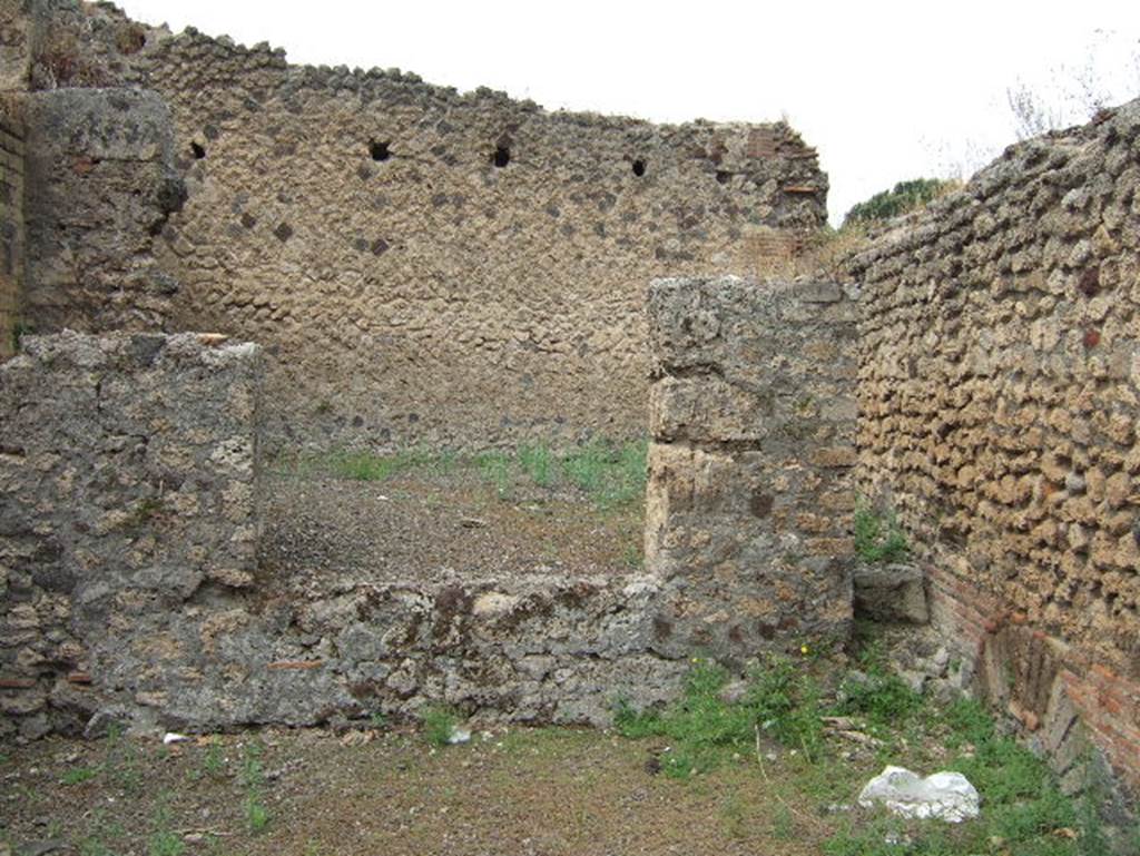 VIII.2.36 Pompeii. May 2006. West wall of room on west side of entrance doorway.