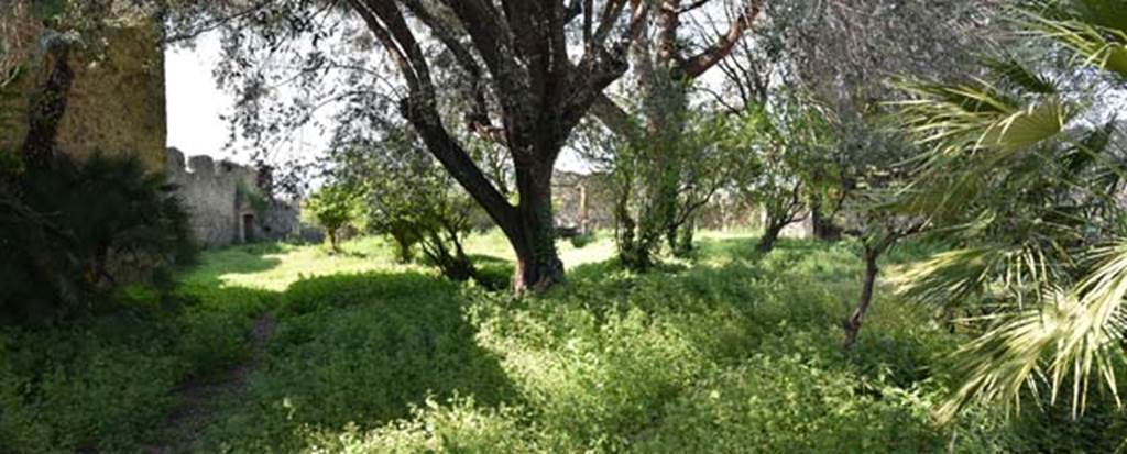 VIII.3.14 Pompeii. April 2018. Looking north-east across garden area. Photo courtesy of Ian Lycett-King. 
Use is subject to Creative Commons Attribution-NonCommercial License v.4 International