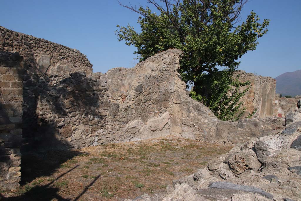 VIII.3.18/16 Pompeii. September 2021. 
Looking towards west wall in room in north-east corner of peristyle. Photo courtesy of Klaus Heese.