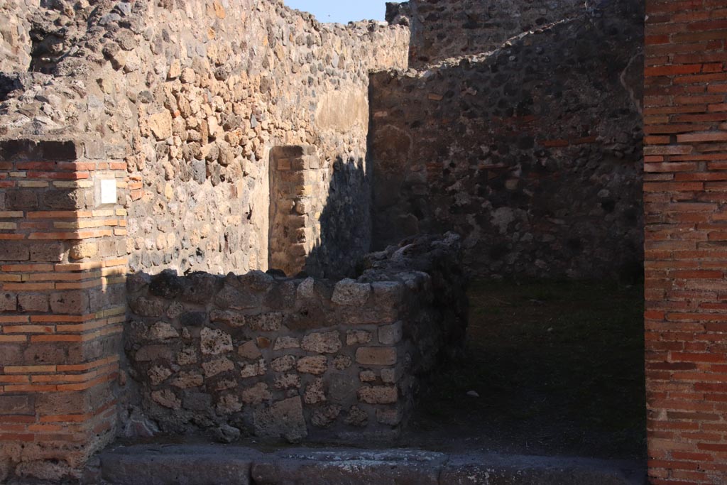 VIII.3.23 Pompeii. October 2022. Looking east from entrance doorway. Photo courtesy of Klaus Heese.