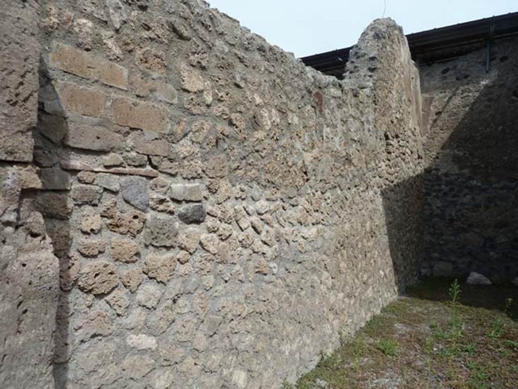 VIII.4.50 Pompeii. September 2015. North wall.