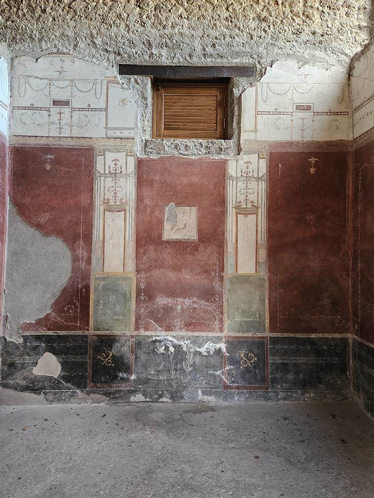 VIII.5.37 Pompeii. November 2024. 
Room 13, looking towards west wall. Photo courtesy of Annette Haug.