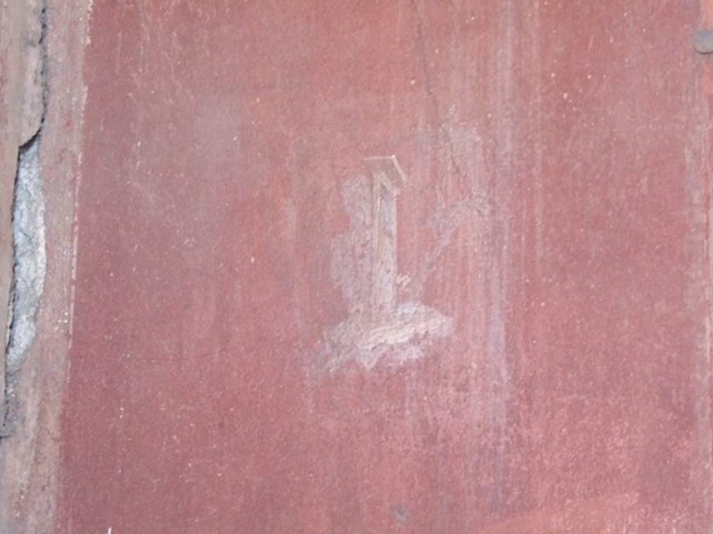 VIII.5.37 Pompeii.  March 2009. Room 13. Oecus. East wall.