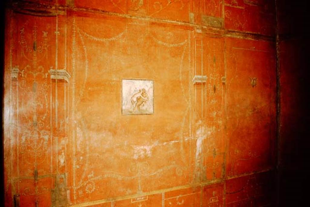 VIII.5.37 Pompeii. 1959. Room 14, south wall of oecus. Photo by Stanley A. Jashemski.
Source: The Wilhelmina and Stanley A. Jashemski archive in the University of Maryland Library, Special Collections (See collection page) and made available under the Creative Commons Attribution-Non Commercial License v.4. See Licence and use details.
J59f0332