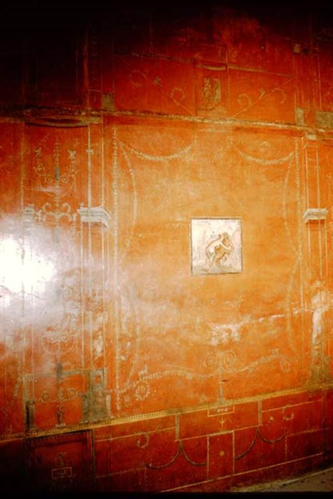 VIII.5.37 Pompeii. 1959. Room 14, south wall of oecus. Photo by Stanley A. Jashemski.
Source: The Wilhelmina and Stanley A. Jashemski archive in the University of Maryland Library, Special Collections (See collection page) and made available under the Creative Commons Attribution-Non Commercial License v.4. See Licence and use details.
J59f0333