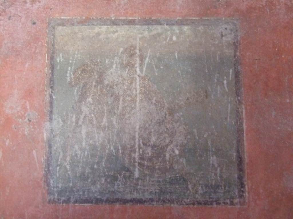 VIII.5.37 Pompeii. March 2009. Room 14, central painting on west wall of oecus. Wall painting of Phrixus (or Phryxus or Frisso) and the ram.