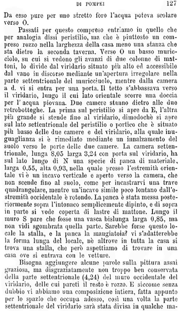 VIII.7.1 Pompeii. 1875. Excavation report.
See Bullettino dell’Instituto di Corrispondenza Archeologica (DAIR), 1875, (p. 127).