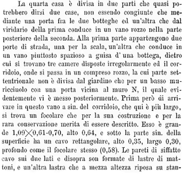 VIII.7.10 Pompeii. 1875. Report by Mau.
See Bullettino dell’Instituto di Corrispondenza Archeologica (DAIR), 1875, (p.166).