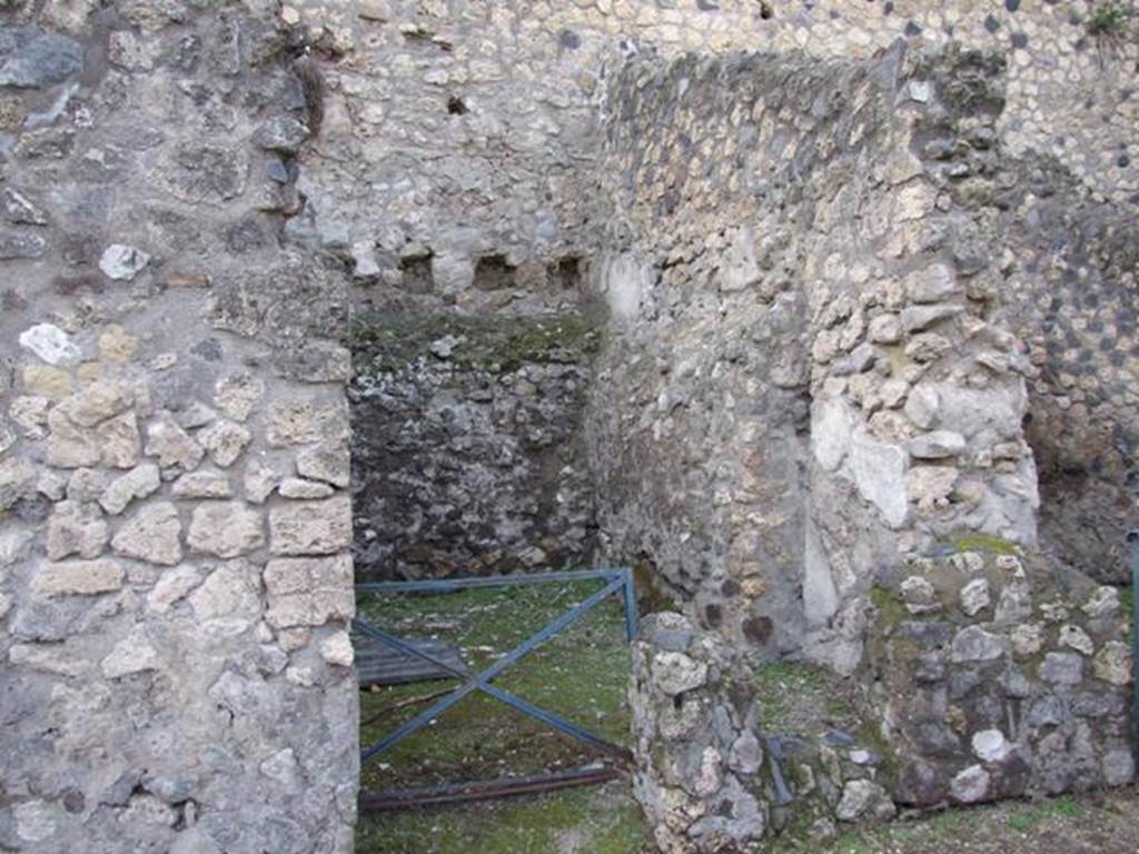 VIII.7.16 Pompeii.  December 2007. Room on west side.