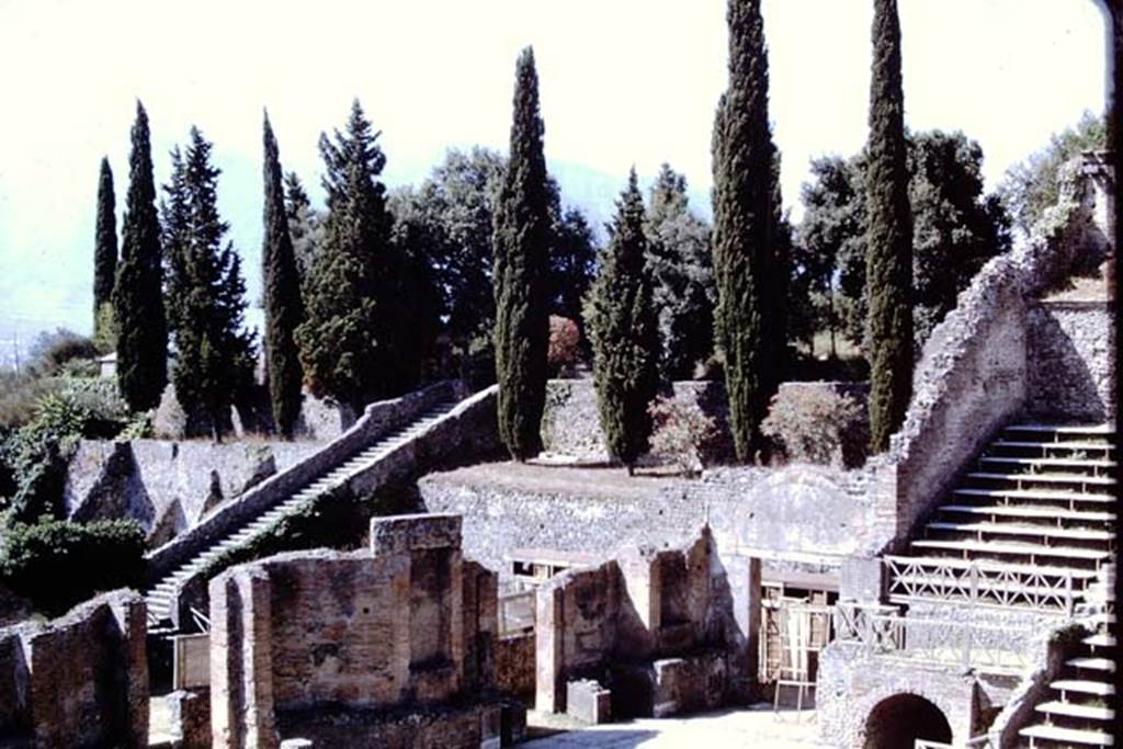 VIII.7.20 Pompeii, 1968. Looking south-west. Photo by Stanley A. Jashemski.
Source: The Wilhelmina and Stanley A. Jashemski archive in the University of Maryland Library, Special Collections (See collection page) and made available under the Creative Commons Attribution-Non Commercial License v.4. See Licence and use details.
J68f1056
