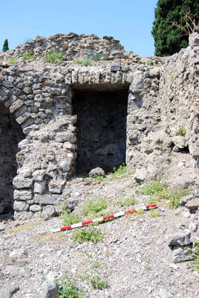 VIII.7.22/23/24 Pompeii. June 2009. Doorway to lower corridor. Photo courtesy of Sera Baker.