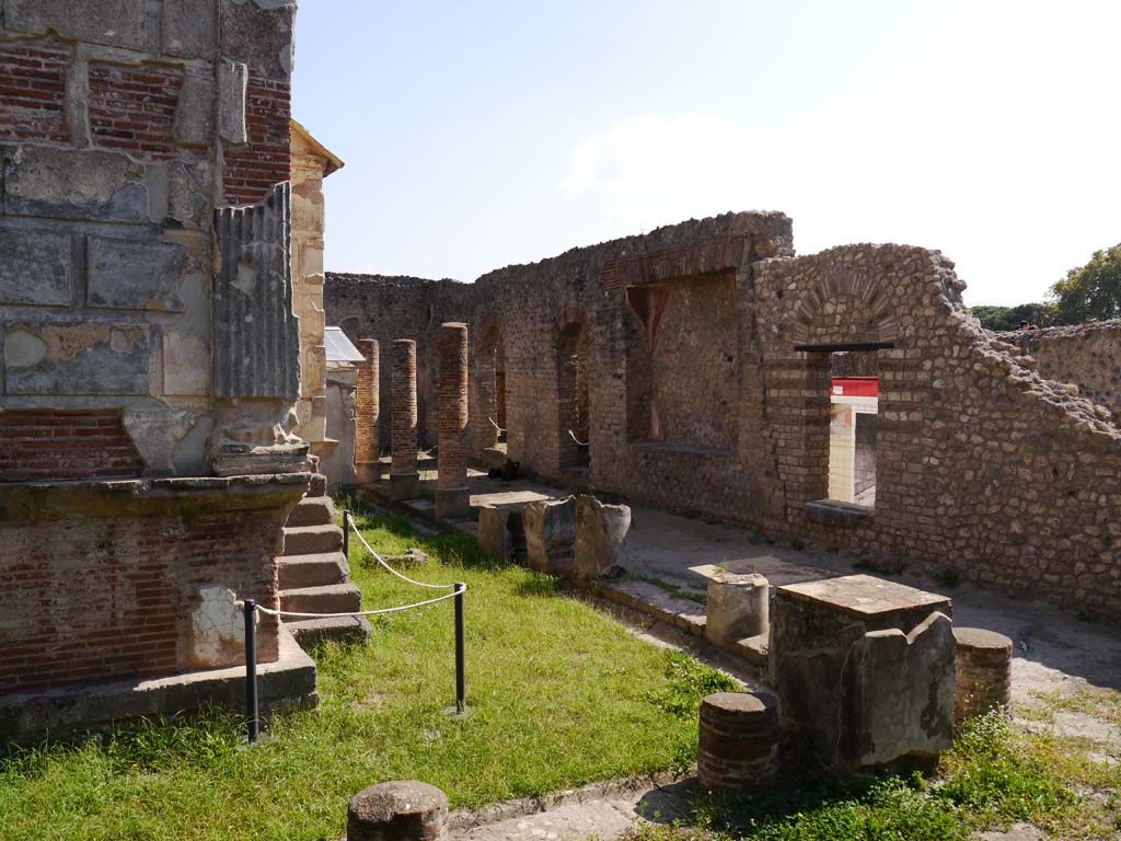 VIII.7.28 Pompeii. September 2018. Looking east from south-west corner.
Foto Anne Kleineberg, ERC Grant 681269 DÉCOR.