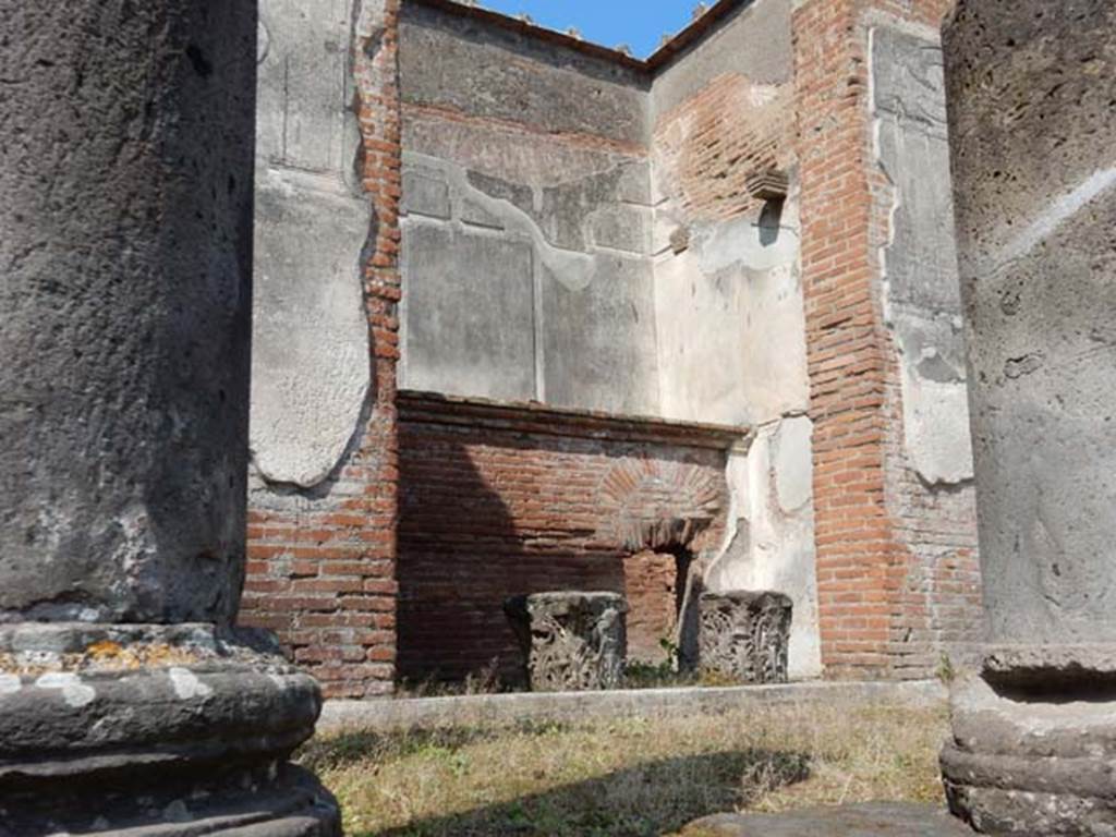 VIII.7.28, Pompeii. May 2015. Looking towards north-west side of cella. Photo courtesy of Buzz Ferebee.
