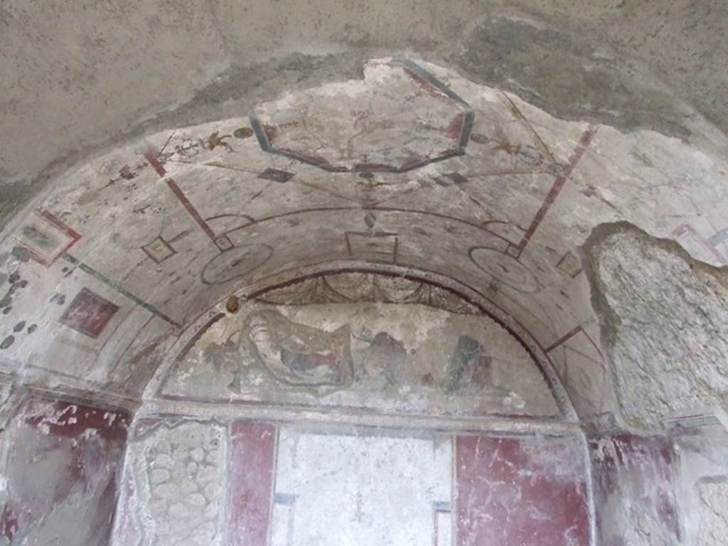 IX.2.10. Pompeii. December 2007. Tablinum, with vaulted ceiling.
For description of the painted ceiling in this tablinum,  
See Pompejanische Kopien aus Danemark, SAP No. 24, by M. Staub Gierow, (p. 231, cat. 277)