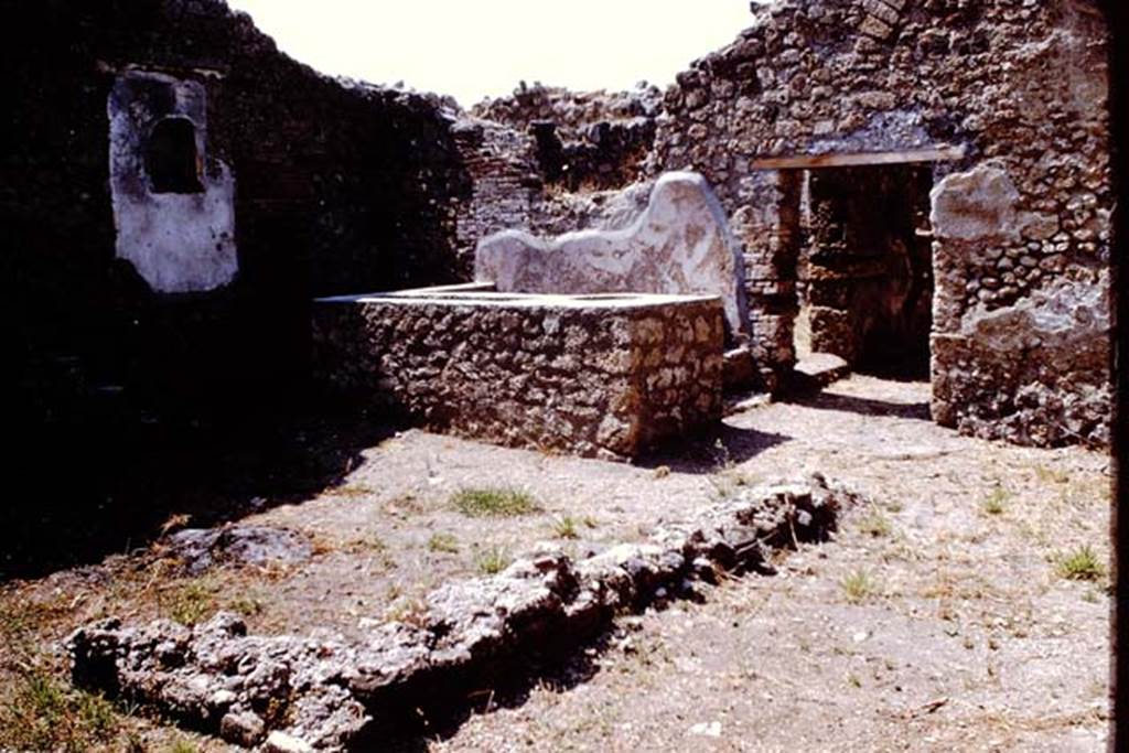 IX.2.24 Pompeii. 1966. Looking towards north-west corner.  Photo by Stanley A. Jashemski.
Source: The Wilhelmina and Stanley A. Jashemski archive in the University of Maryland Library, Special Collections (See collection page) and made available under the Creative Commons Attribution-Non Commercial License v.4. See Licence and use details.
J66f1005