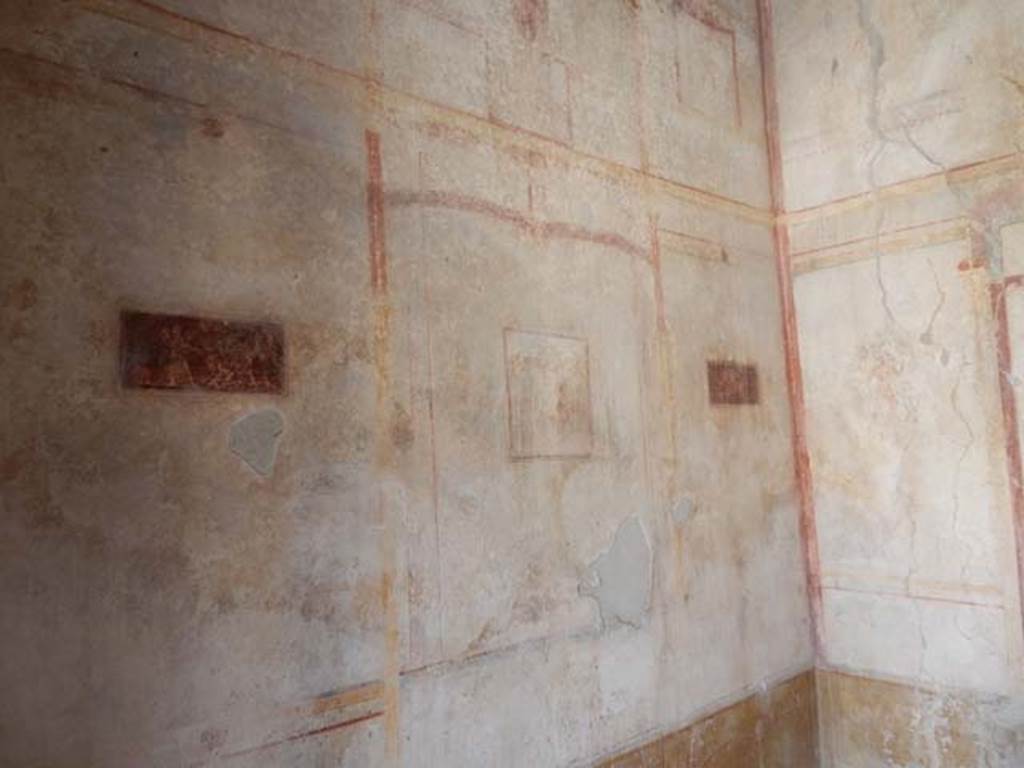 IX.3.5 Pompeii. May 2015. Room 15, looking south along east wall.  Photo courtesy of Buzz Ferebee.