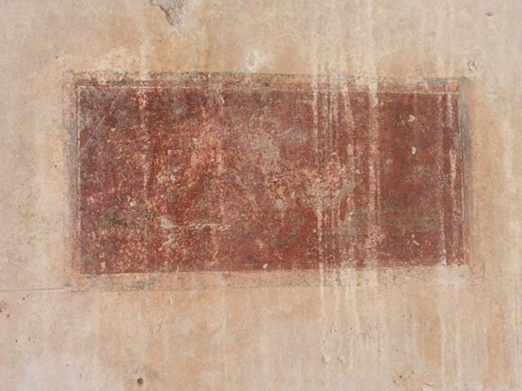 IX.3.5 Pompeii. May 2015. Room 15, painted panel at south end of east wall.
Photo courtesy of Buzz Ferebee.