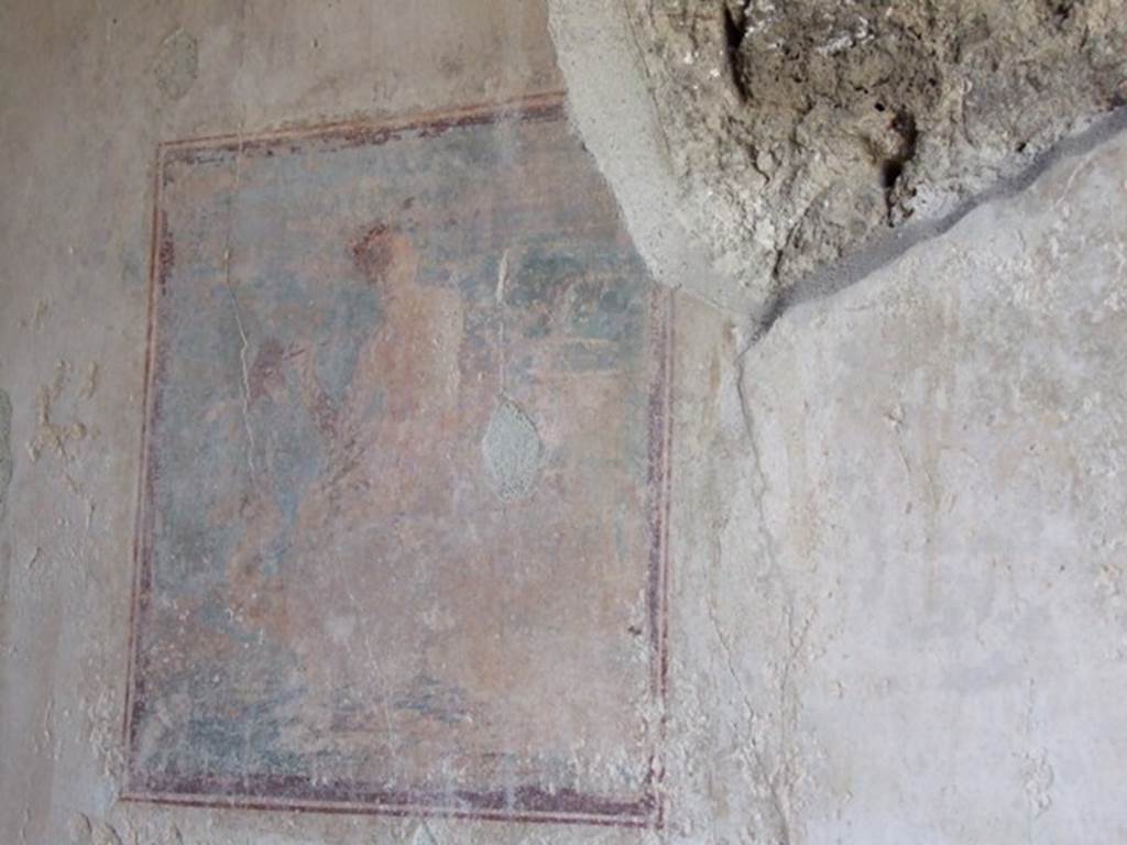 IX.3.5 Pompeii. March 2009. Room 15, wall painting of Nereid or Galatea, from centre of west wall.  See Helbig, W., 1868. Wandgemälde der vom Vesuv verschütteten Städte Campaniens. Leipzig: Breitkopf und Härtel. 1029. See Bragantini, de Vos, Badoni, 1986. Pitture e Pavimenti di Pompei, Parte 3. Rome: ICCD. (p.433)