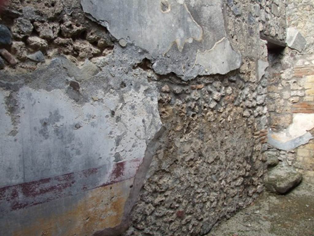 IX.3.15 Pompeii.  March 2009.  Room 5.  North wall.