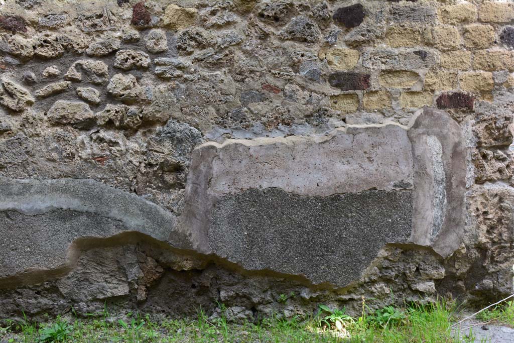 IX.5.2 Pompeii. March 2017. Corridor ‘m’, detail from zoccolo of lower east wall.
Foto Christian Beck, ERC Grant 681269 DÉCOR.