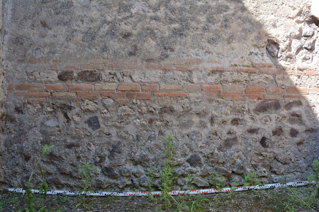 IX.5.2 Pompeii. May 2017. Room ‘n’, detail of lower west wall.
Foto Christian Beck, ERC Grant 681269 DÉCOR.