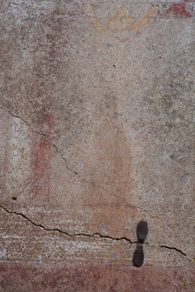 IX.5.2 Pompeii. March 2017. Room ‘n’, detail from painted plaster on north wall.
Foto Christian Beck, ERC Grant 681269 DÉCOR.