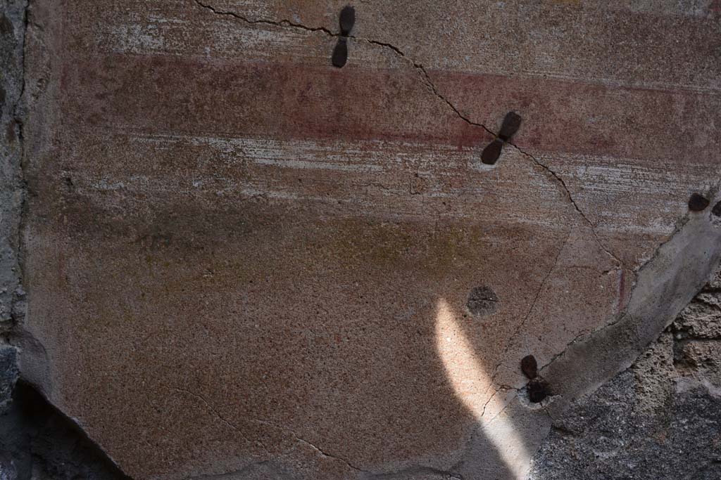 IX.5.2 Pompeii. March 2017. Room ‘n’, detail from painted plaster on north wall.
Foto Christian Beck, ERC Grant 681269 DÉCOR.